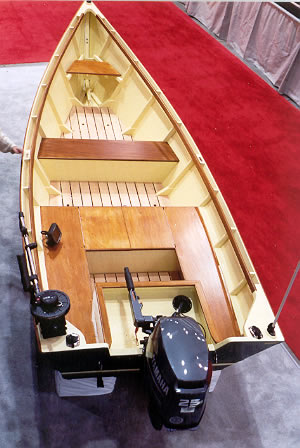 16' San Juan Dory: a custom, beautiful wooden dory