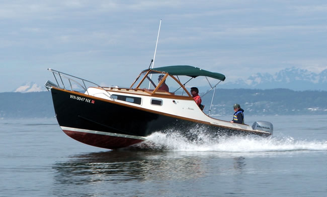 Building a Wooden Power Boat