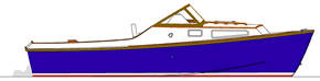 Click for boat plans for the 23' Wooden Shoe