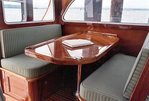 dinette table for boat