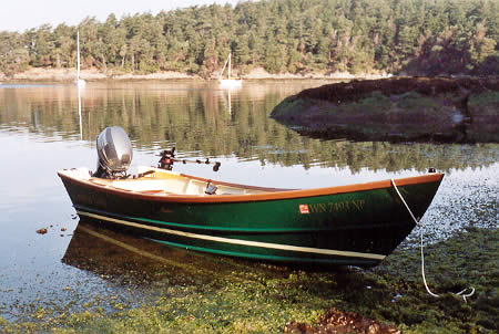 16' san juan dory: a custom, beautiful wooden dory