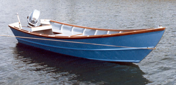 16' San Juan Dory: a custom, beautiful wooden dory