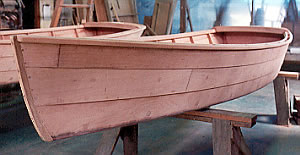 Custom 16' wood fly fishing boat
