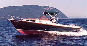 24' Tyee - an elegant custom wood boat