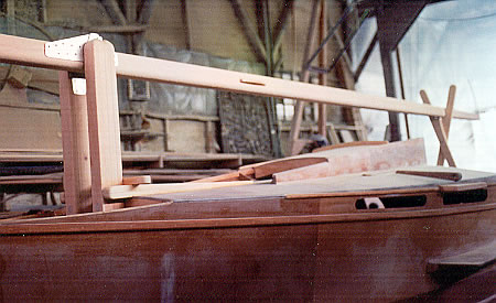 Building a custom wood sailboat, the 25' Black Skimmer